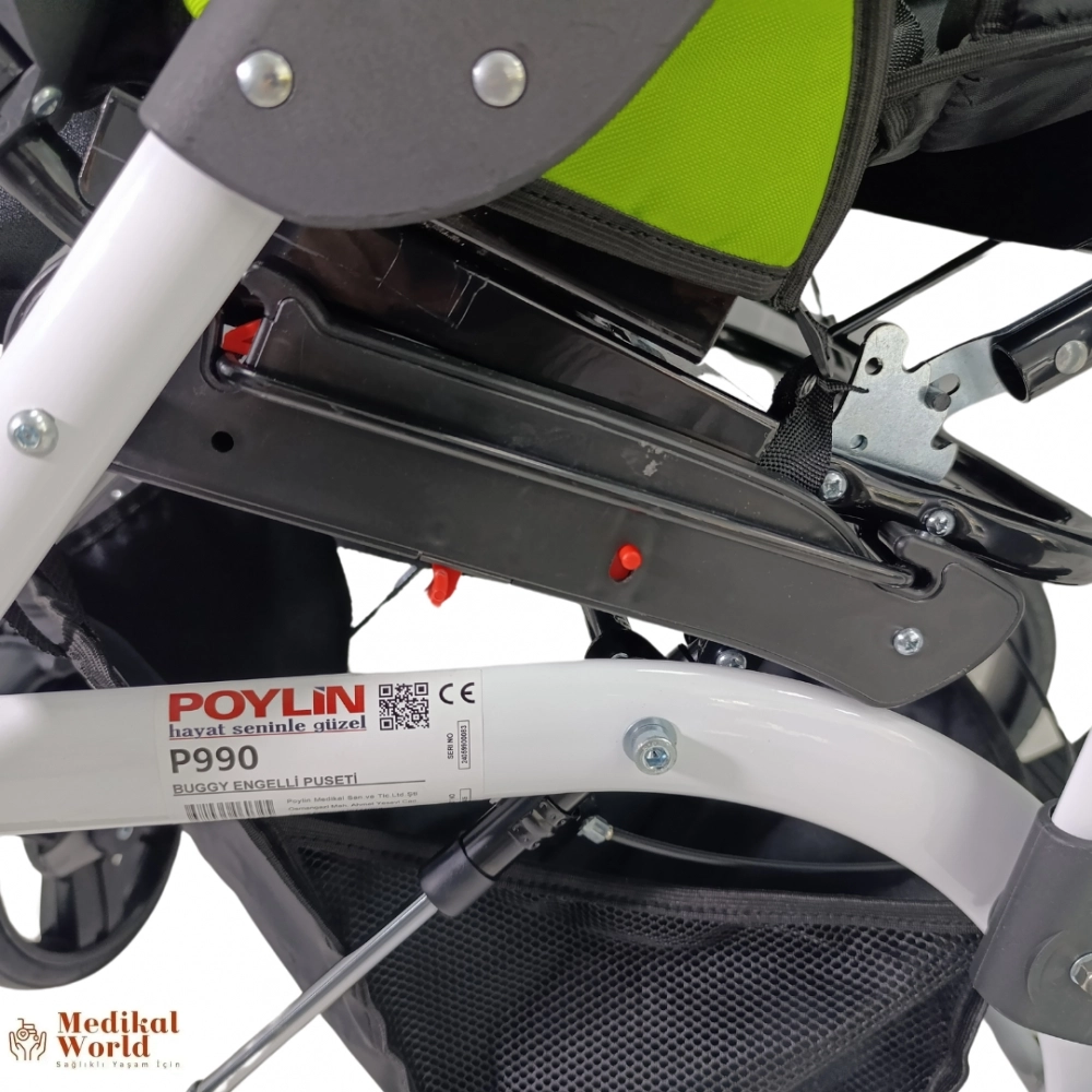 YENİ Poylin P990 Buggy Engelli Bebek Puseti